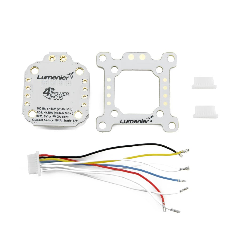 Lumenier Mini 4Power + Plus Pro PDB (2-8S, 5v / 9v Reg, 184A Current) for fpv drones 3