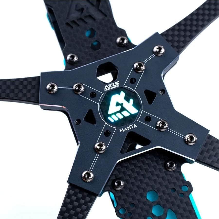 AxisFlying Manta HD O3 Mid-Range Deadcat 6" Freestyle Frame Kit for fpv drones 4
