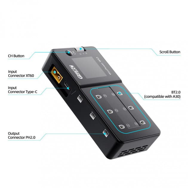 GEPRC WooPower W63 1S battery charger for fpv drones 6