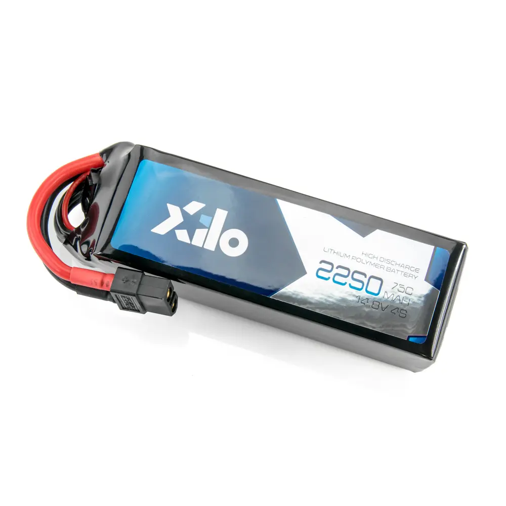 XILO 2250mAh 4s 75c Lipo Battery - 14.8 Volt (4 Cell) for fpv drones