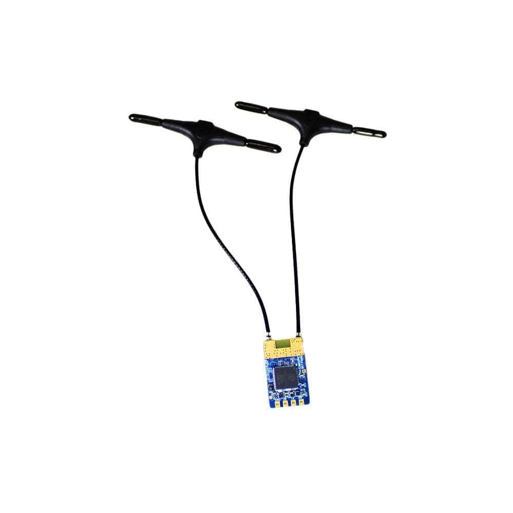 BayckRC ELRS 2.4GHz Dual Diversity TCXO Receiver w/ Plug - T Antenna for fpv drones 3