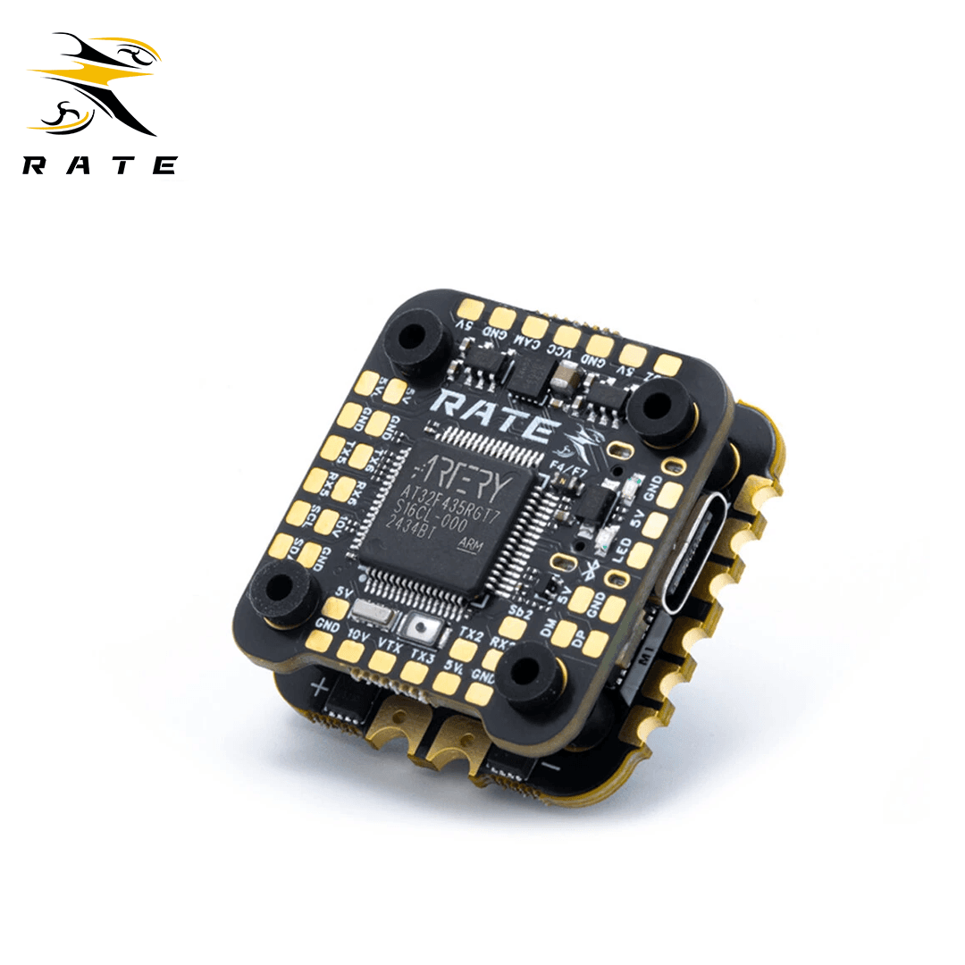 RATEFPV F4V4 F435 40A Mini Stack For FPV Racing Drones for fpv drones