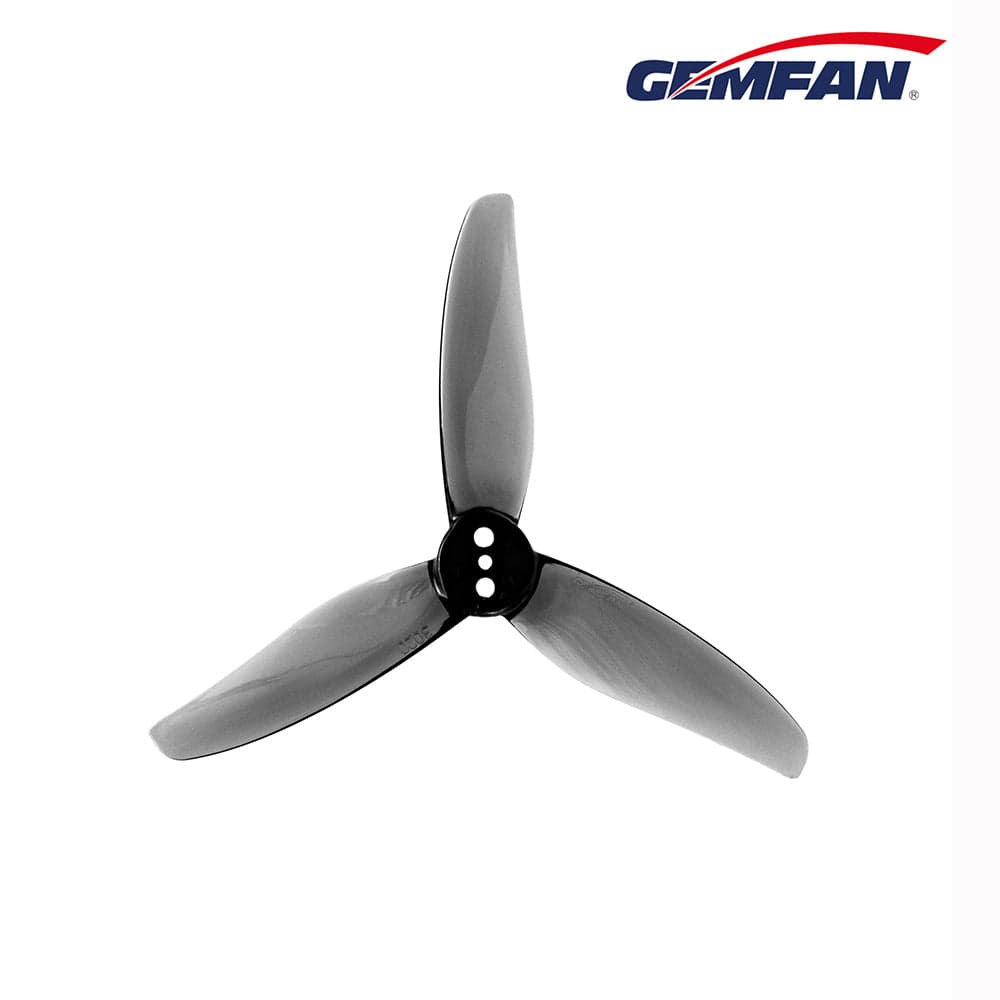 Gemfan Hurricane 3020-3 3" Tri-Blade 1.5mm Centerhole T-Mount Propellers (2CW+2CCW) - Choose Color for fpv drones 1