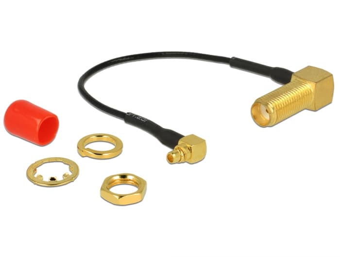 5.8GHz 90 Degrees MMCX to SMA Female FPV Antenna 90mm Antenna Connector Adapter for fpv drones 1