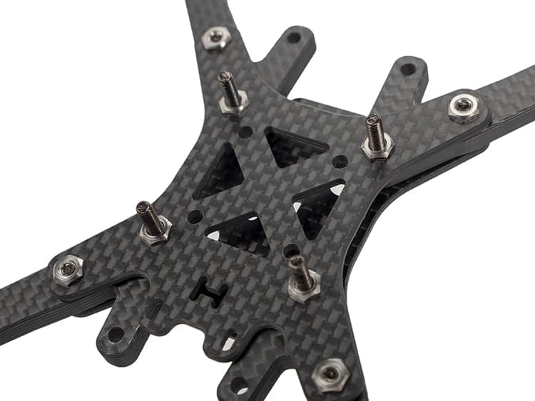 Transtec Laser 2 Hybrid Quadcopter Frame for fpv drones 13