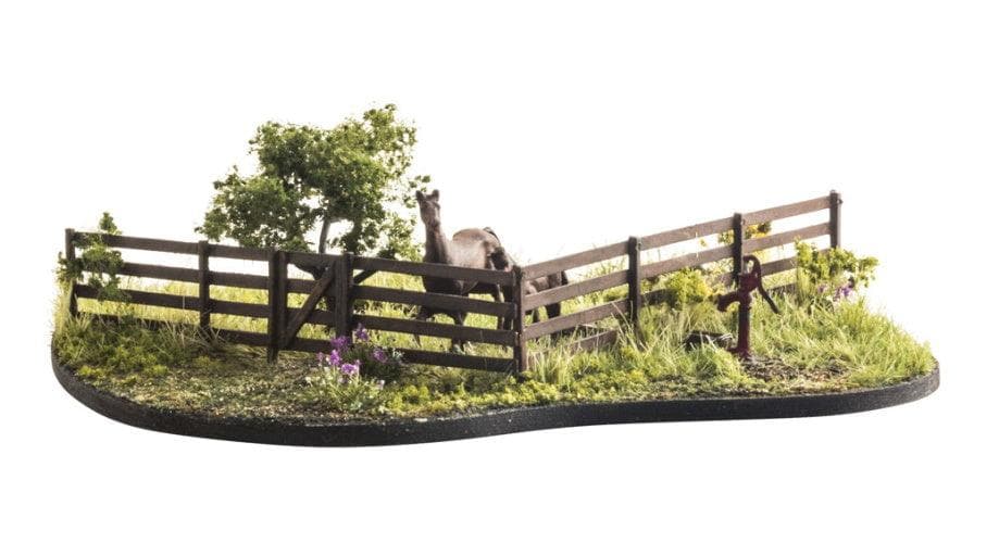 Woodland Scenics A2992 N Scale Rail Fence for fpv drones 1