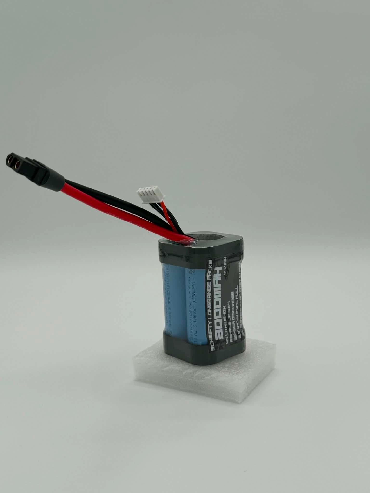 Schwifty Longrange 3000mah 4S Tabless Li-Ion Battery Pack for fpv drones 2