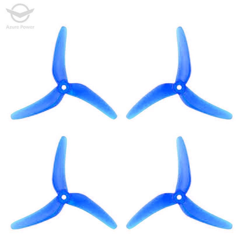 Azure Power 5148 Series Propellers (4 stuks) - BLAUW