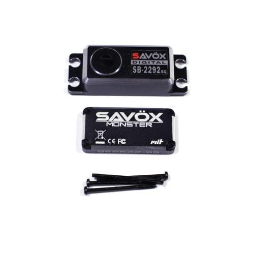 Savox SB-2292SG Top & Bottom Servo Case Set w/ 4 Screws for fpv drones 1