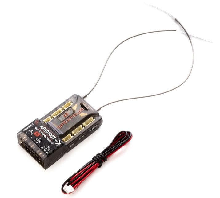 Spektrum SPMAR10100T AR10100T DSMX 10-Channel Telemetry Receiver for fpv drones