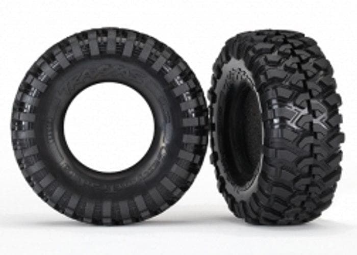 Traxxas 8270 Tires Canyon Trail 1.9 w/ Foam inserts (2) TRX-4 for fpv drones