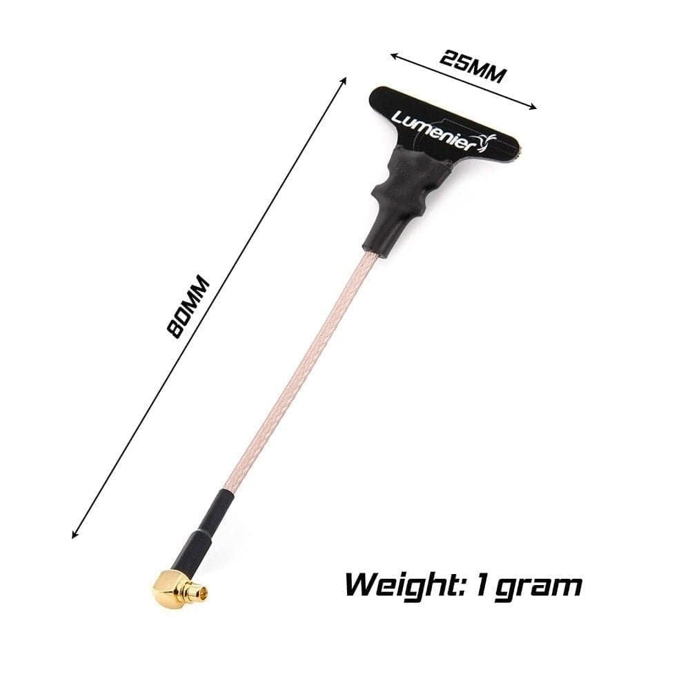 TrueRC D-Pole Micro Dipole 5.8GHz Antenna (MMCX, U.FL) for fpv drones 2