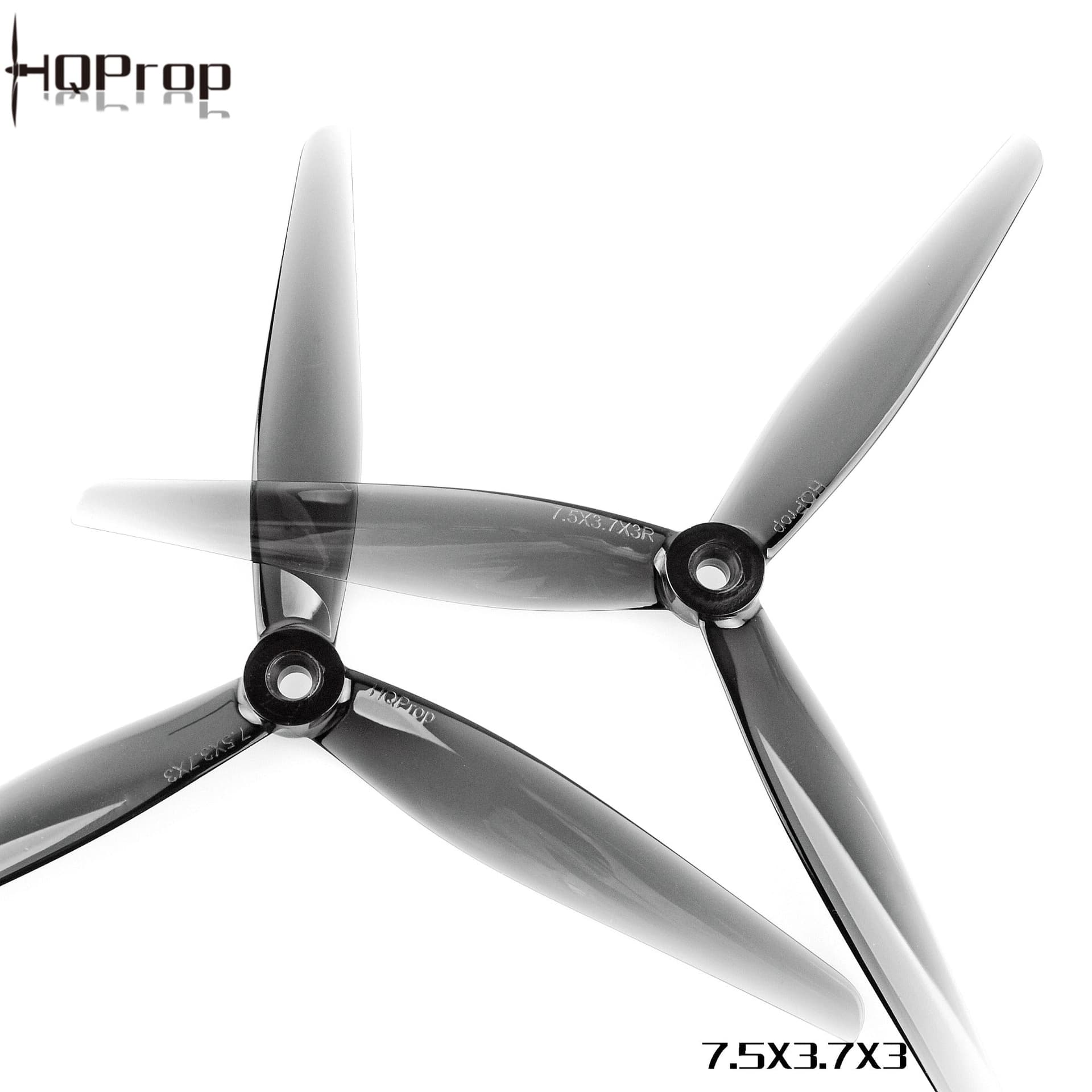 HQProp 7.5X3.7X3 Propellers - Durable & Efficient for Long Range Drones for fpv drones