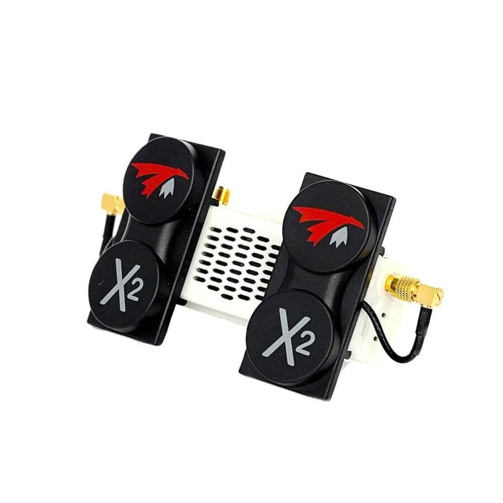 TrueRC X2-AIR MKII Antennas Full Set for HDZero Goggles (4pcs) - Choose Polarization for fpv drones 1