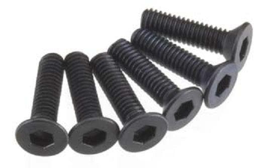 Traxxas 2523 2.5x10mm Countersunk Machine Hex Screws (6) for fpv drones