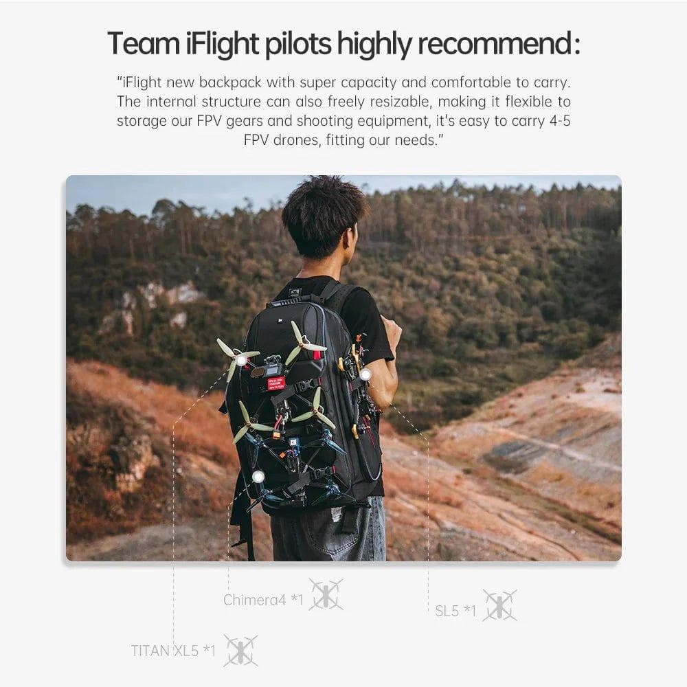 iFlight FPV Drone Backpack for fpv drones 8