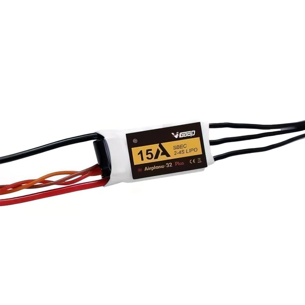 V-Good RC 32-Bit 2-4S Brushless ESC for RC Airplane - 15A - 4.8 for fpv drones 2
