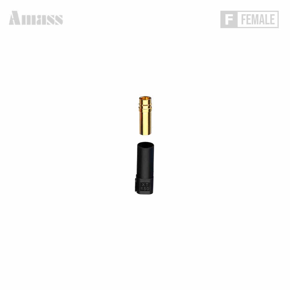 XT150 Connector (ZWART) - FEMALE - 1 STUK for fpv drones