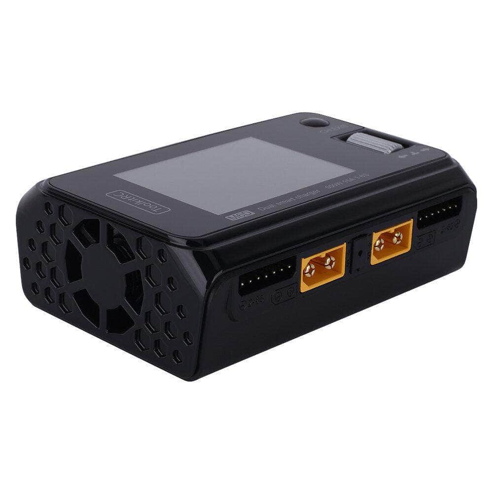 ToolkitRC M6D 500W 15A 1-6S Dual Channel DC Smart Charger for fpv drones 6