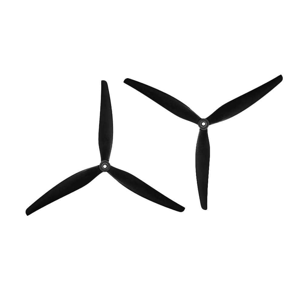 HQProp LR10x6x3 3-Blade Propeller (Set of 2) - Black - 10 - Black for fpv drones 1