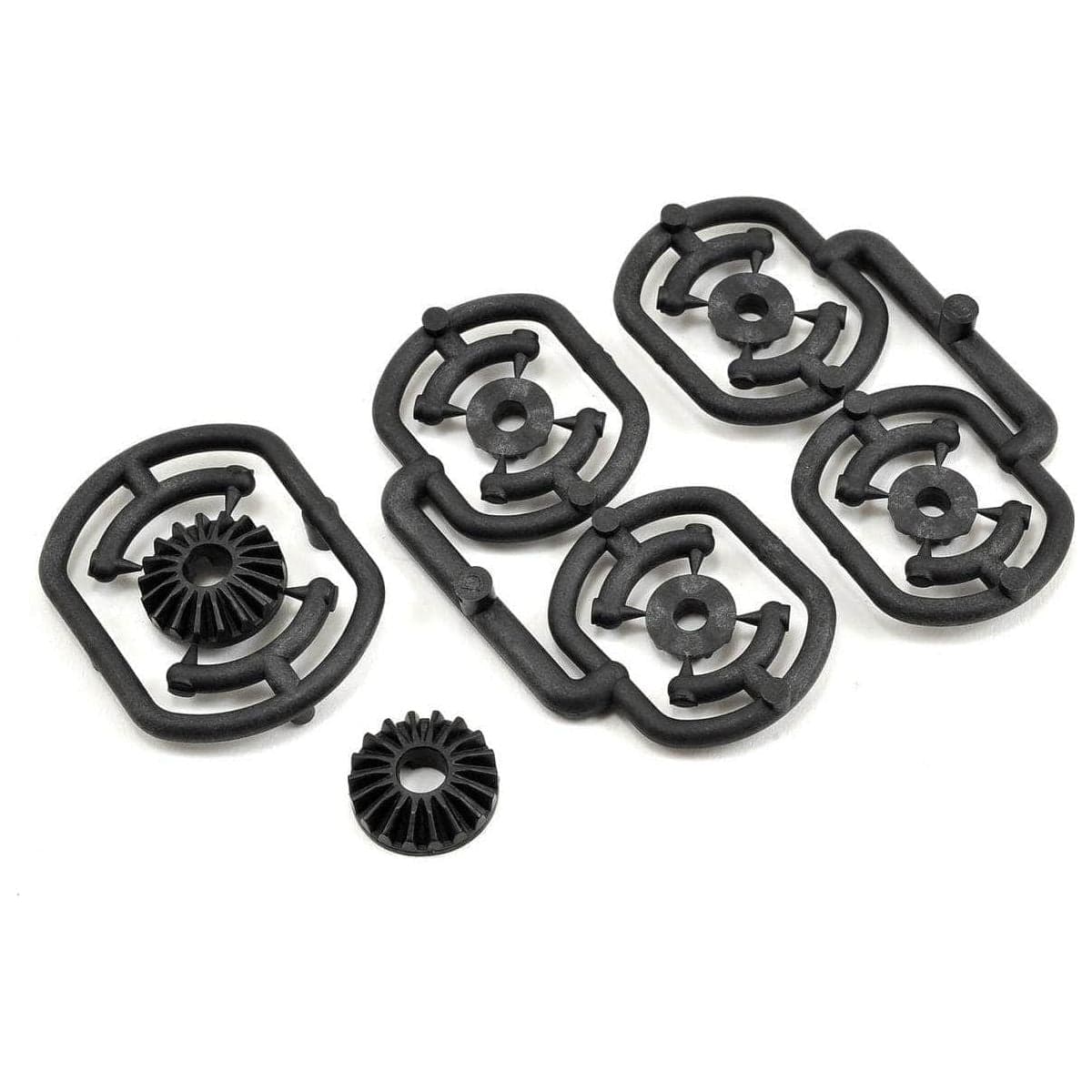 XRA304932, XRAY Graphite Gear Differential Bevel & Satellite Gear Set (Low) for fpv drones