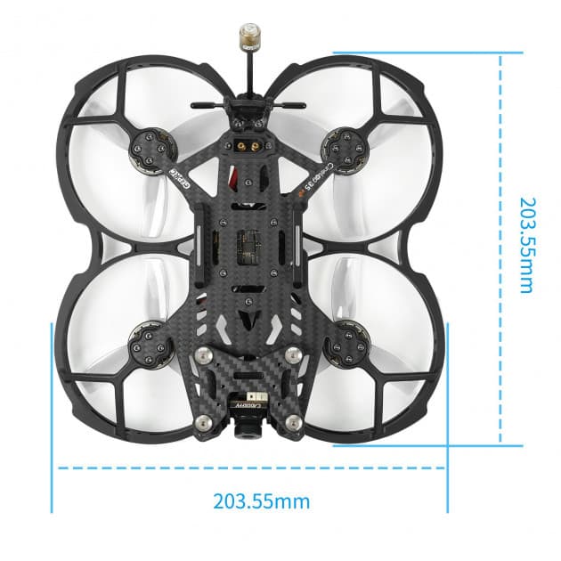 GEPRC Cinelog35 ELRS Cinewhoop drone for fpv drones 8