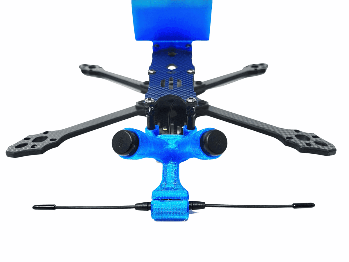 DJI HD Stock Dual Axii Mount w/ Immortal-T (Choose Standoff Width) for fpv drones 1