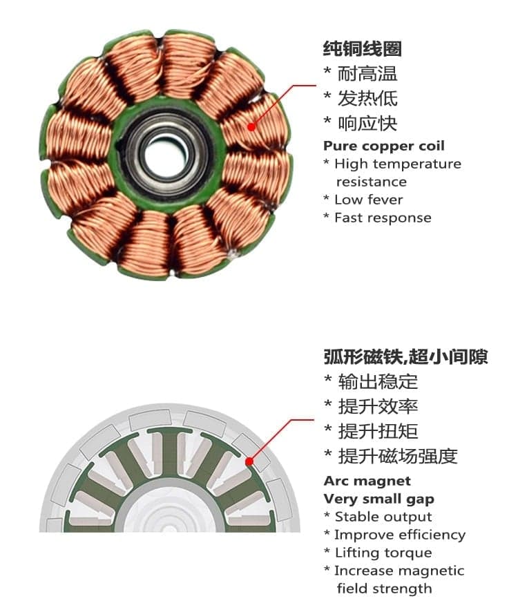 LDARC XT 1105 Motor (4250kV) for fpv drones 13