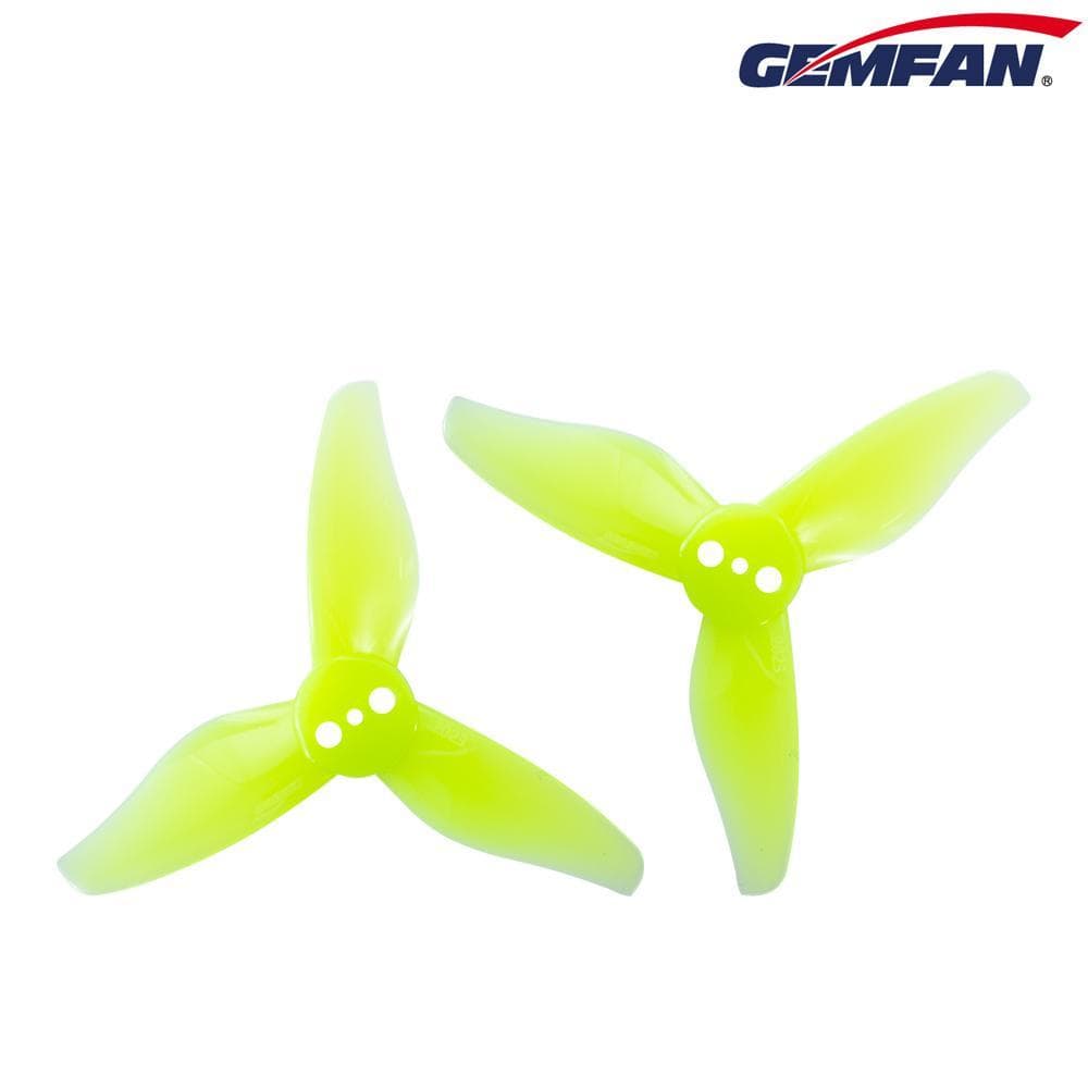 Gemfan Flash Durable Tri Blade 2023 2" 1mm Shaft Propellers (4CW + 4CCW) for fpv drones 2