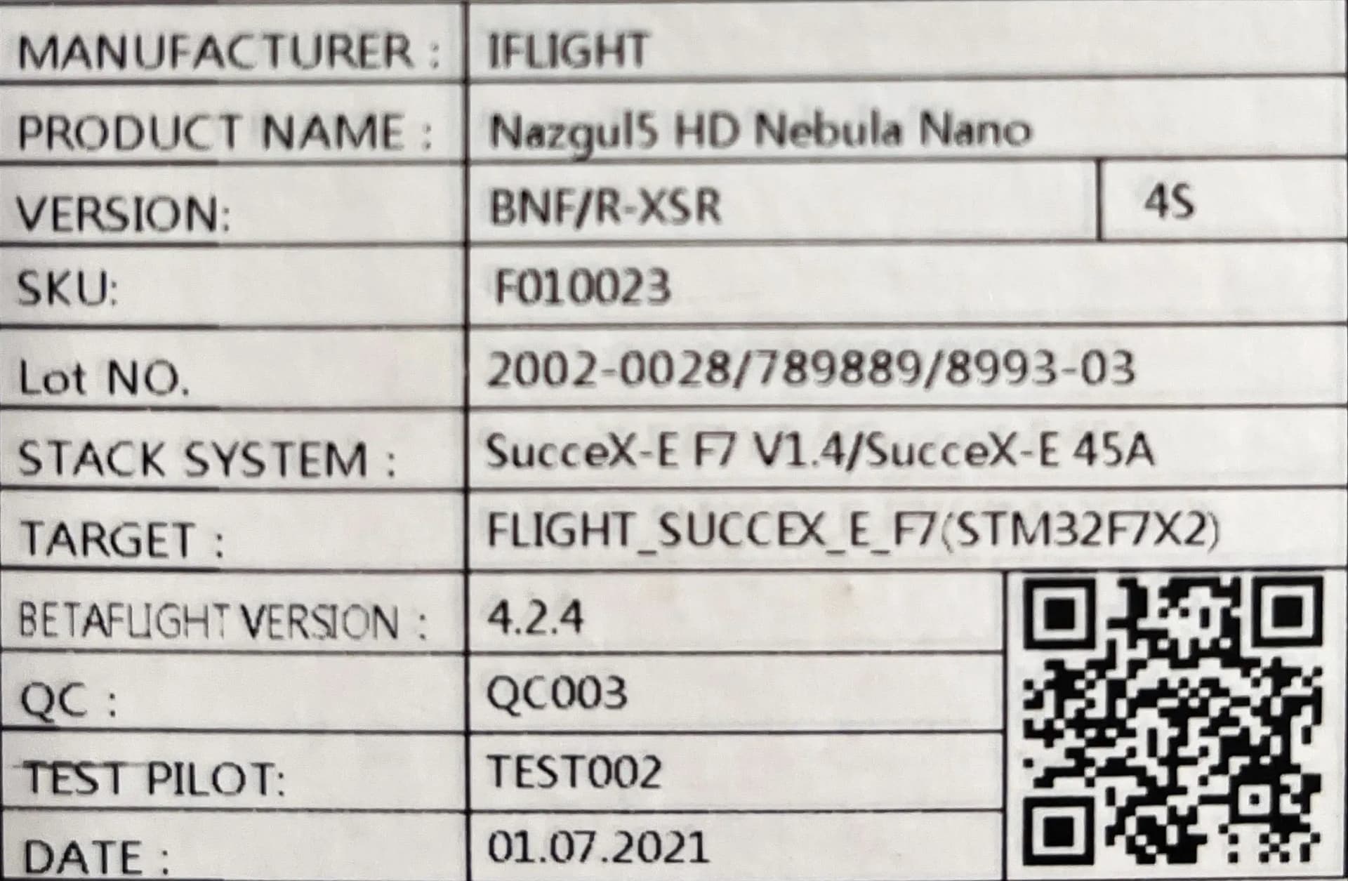 CLEANUP: Mint iFlight5 HD Nebula Nano - RXSR for fpv drones 2