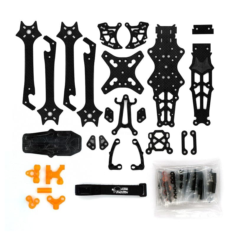 LETHAL CONCEPTION - BANDO KILLER V2.5 5" FPV Drone Compatible with  DJI O3/Vista /HDZero/Walksnail and Analog for fpv drones 5