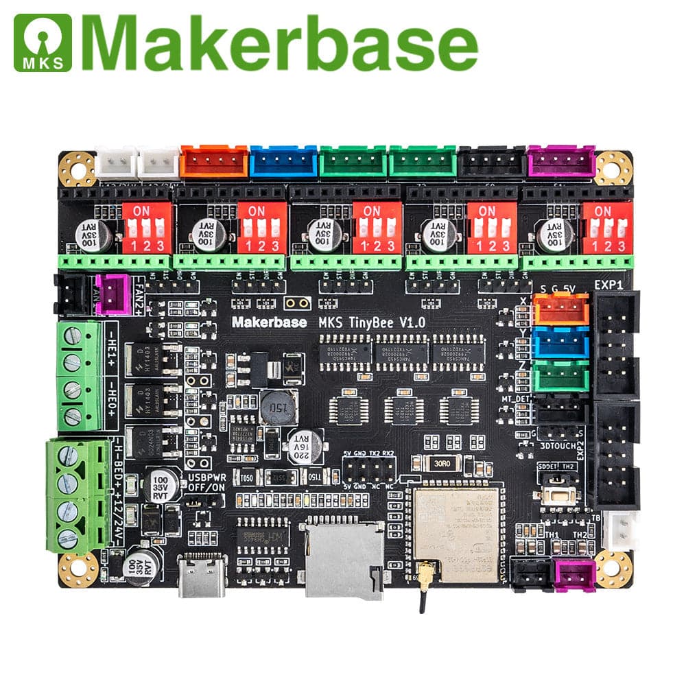 Makerbase MKS TinyBee 3D Printed Motherboard ESP32 WIFI MINI12864 for fpv drones 6