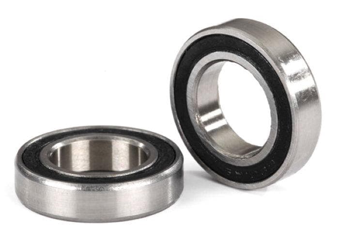 Traxxas 5101A Ball Bearings Black Rubber Sealed (12x21x5mm) (2) Maxx for fpv drones