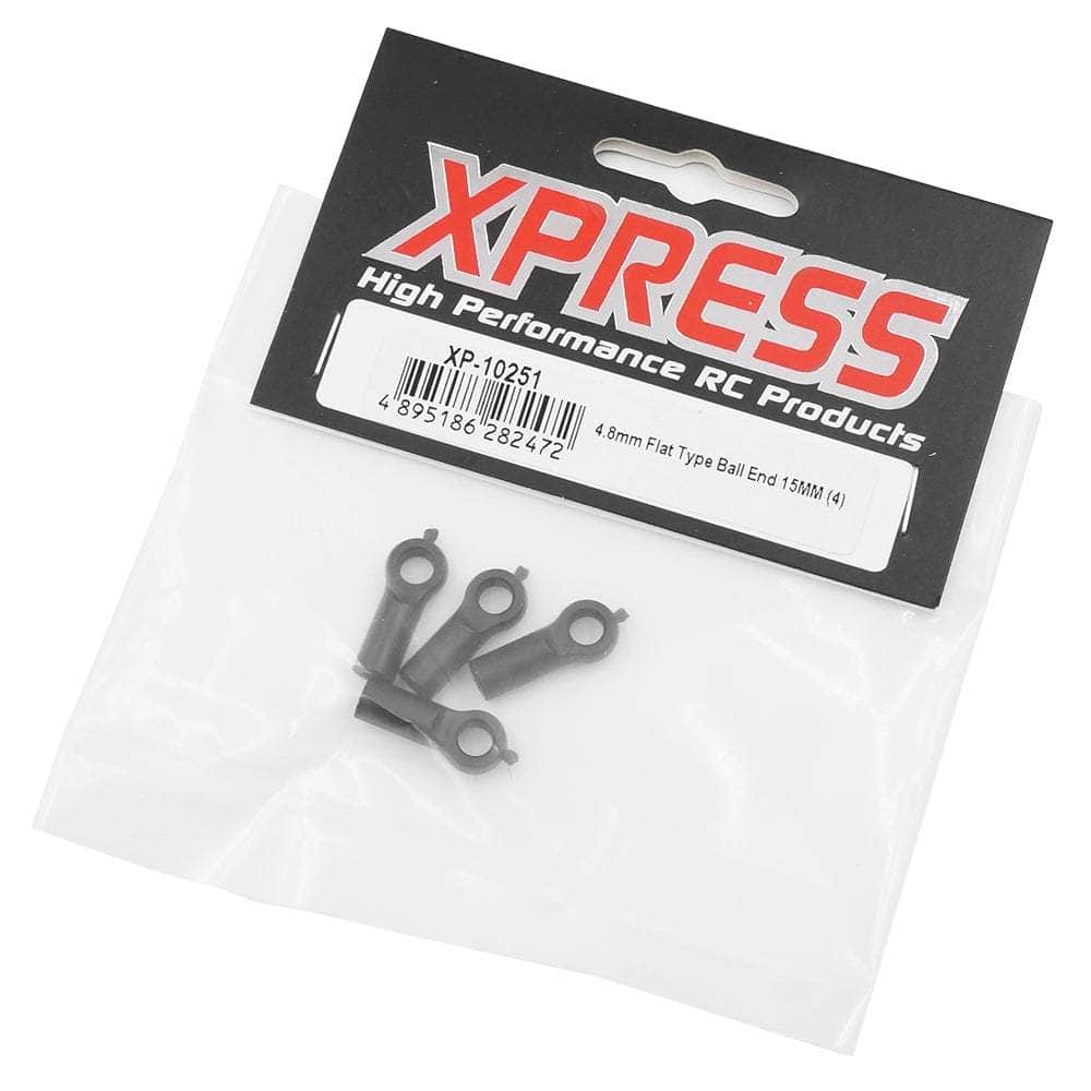 XP-10251, 4.8mm Low Profile Ball End 15mm 4pcs for fpv drones 1