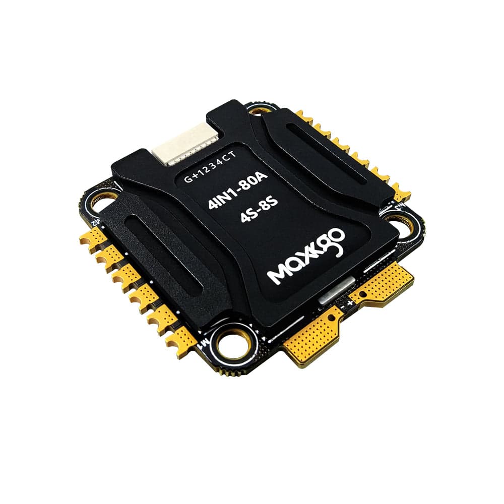 MAXKGO 4IN1 8S 80A AM32 ESC | 4-8S Brushless Electronic Speed Controller for FPV Racing & Multirotor Drones for fpv drones 3