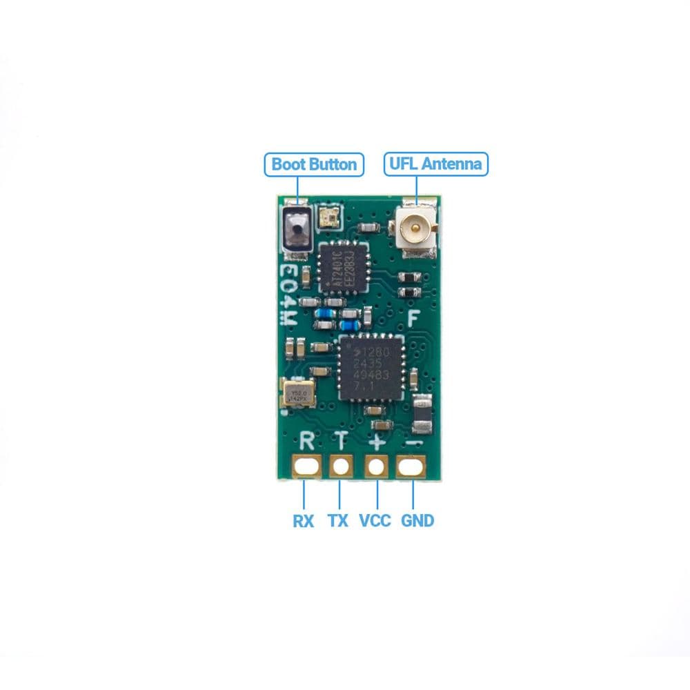 TUNERC ELRS Nano Receiver 2.4GHz (PA+LNA) for fpv drones 4