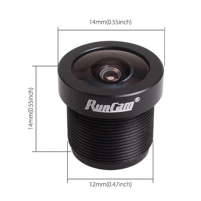 RunCam FPV Lens (2.1mm/ 2.3mm, 2.5mm) Short and Wide Angle for fpv drones 14