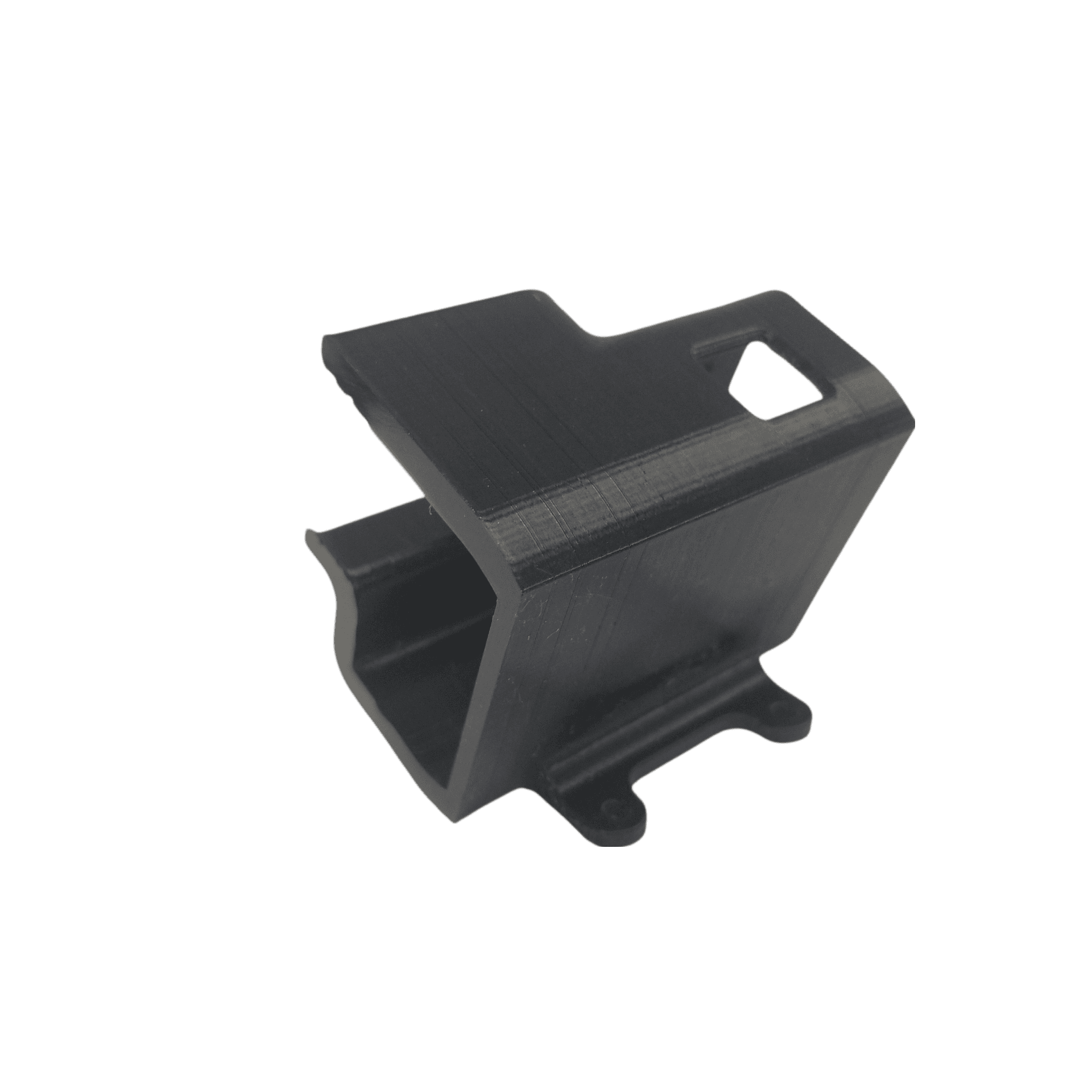 Pyrodrone Source One V3 Analog TPU GoPro Hero 5/6/7 20 Degree Mount - Black for fpv drones 3