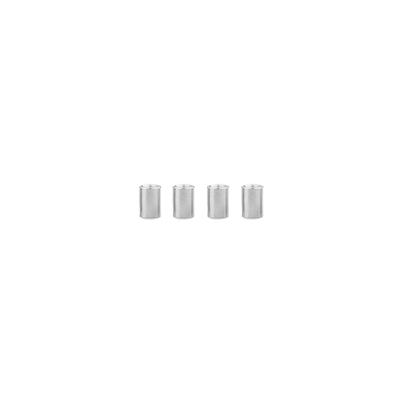 M3 Aluminium Standoffs (4 stuks) - ROND - 10mm - ZILVER for fpv drones