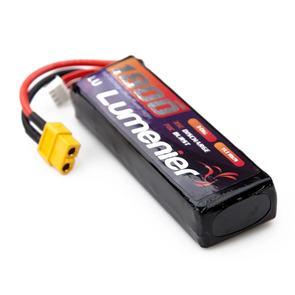 Lumenier 1800mAh 3s 35c Lipo Battery - 11.1 Volt (3 Cell) for fpv drones 3