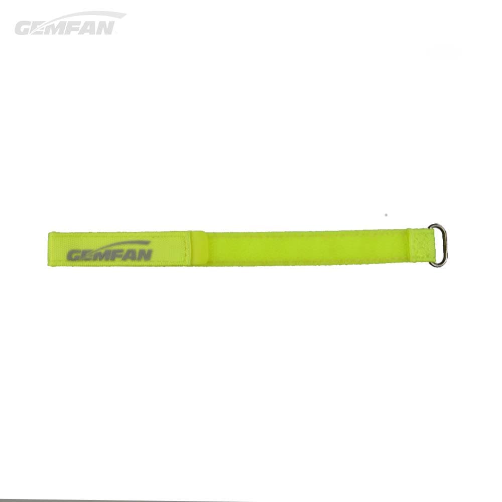 Gemfan LiPo Strap - 24cm - GEEL for fpv drones