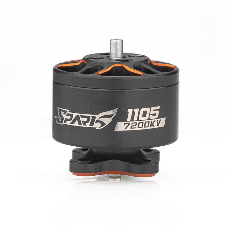 VCI Hobby Spark 1105 FPV Motor 6100KV Black, 2-Pack