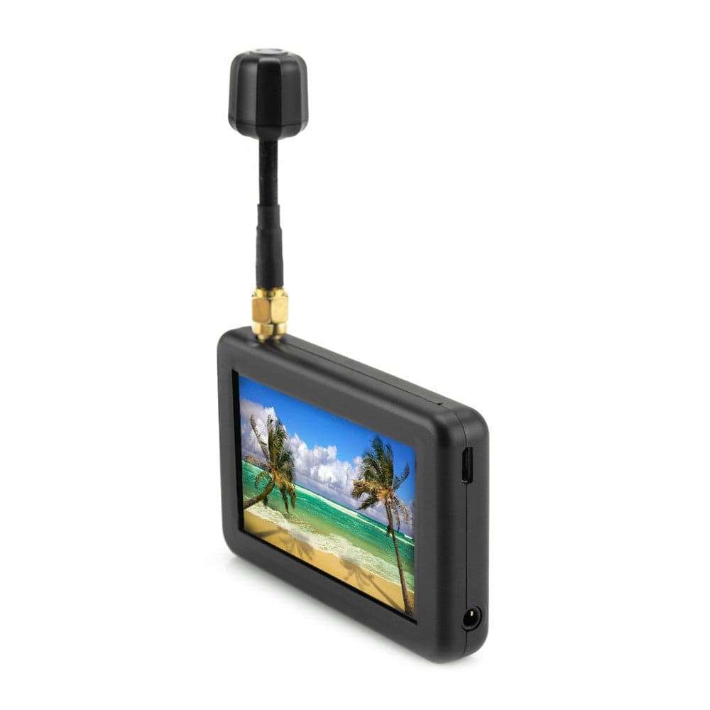 DMKR LS-5804 3 Inch Mini FPV LCD Monitor 5.8G 40CH 16:9 NTSC/PAL for fpv drones 1