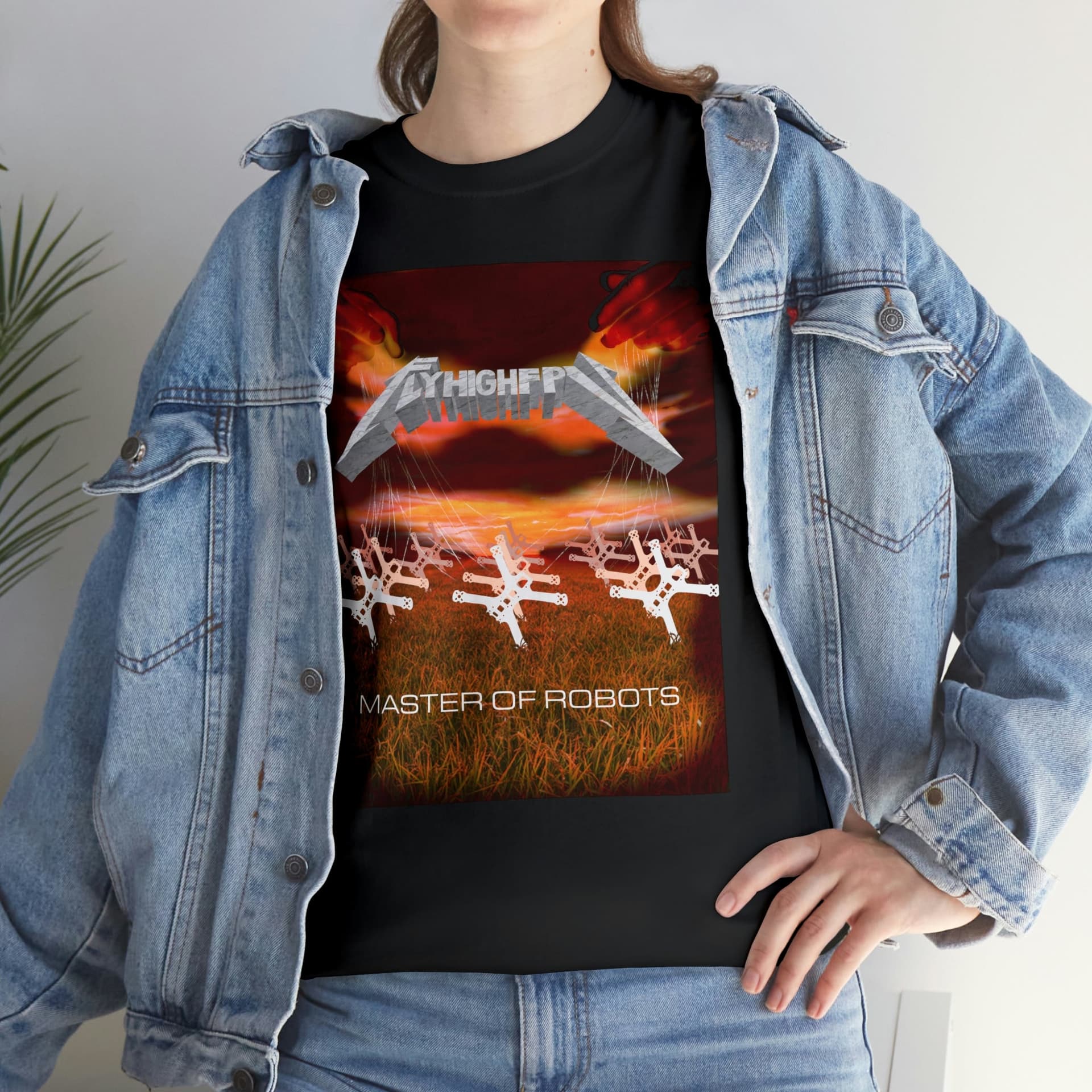Master of Robots - T-Shirt for fpv drones 9