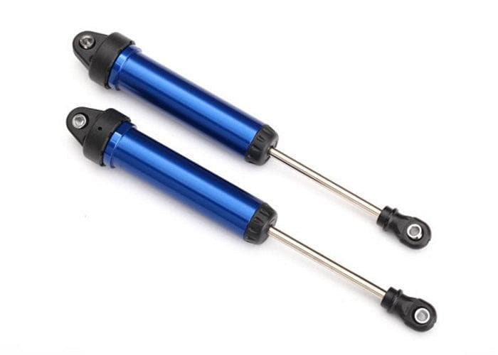 Traxxas Shocks GTR 134mm Aluminum (blue-anodized , w/o springs) Desert Racer for fpv drones