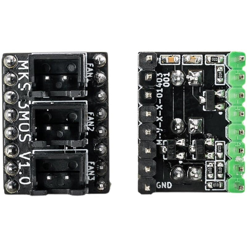 Makerbase 3MOS Plug-in 3-Way Fan Expansion Module for 5-Slot Mainboard for fpv drones 1