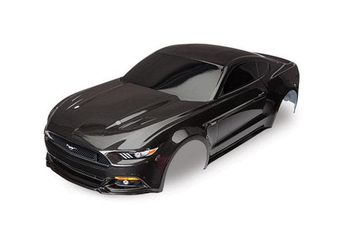 Traxxas 8312X Black Pre-Painted Body w/Decals Ford Mustang GT 4-Tec 2.0 for fpv drones