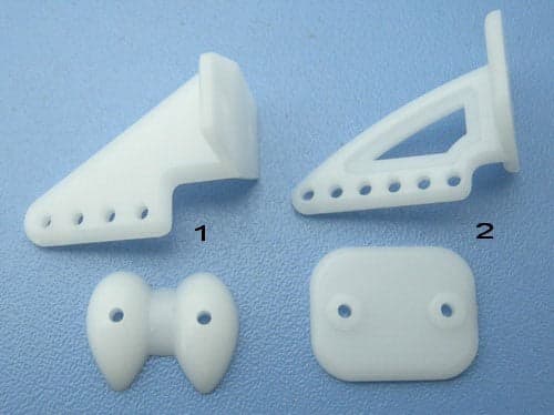 Pom Horns HY007-00601 20Ãƒâ€”27mm (4 Holes) for fpv drones