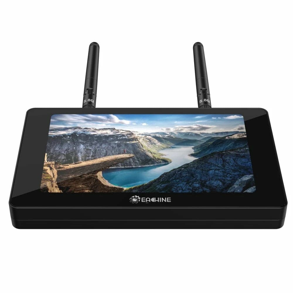 Eachine Moneagle 5 Inch FPV Monitor IPS 1000Lux 800x480 5.8GHz 40CH Diversity DVR 360° Full View HD Display 4000mAh for fpv drones 2