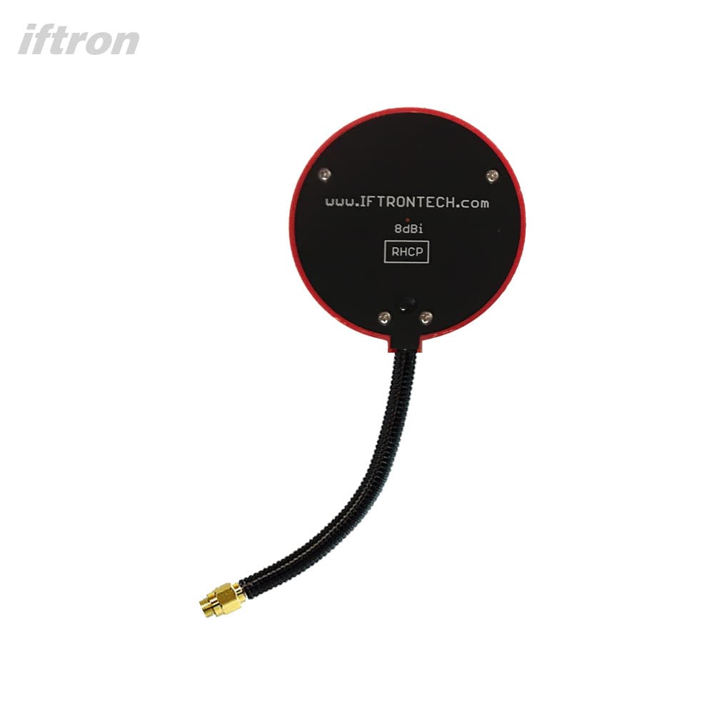 Iftron ClearView - 8dBi 5.8GHz FPV Patch Vitenna - RHCP for fpv drones 1
